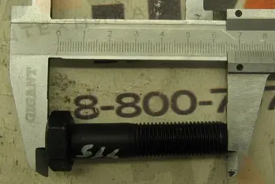 Болт М14х1,5х60 (крепления бортового редуктора (заднего)) оригинал 