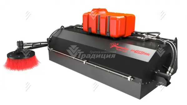 Щетка дорожная коммунальная Impulse SP1850BSL с бункером и с системой орошения (насос + форсунки)