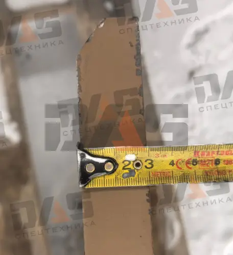 Нож ковша Lonking 835 (378х320х30) (СТ45) (на угольный ковш) правый