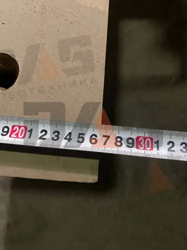 Нож ковша Lonking 876 (1692х265х30) центральный (СТ45)