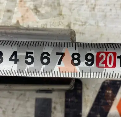 Палец D=60 мм, L=195/205 мм (ковша нижний) круглый фланец CDM833