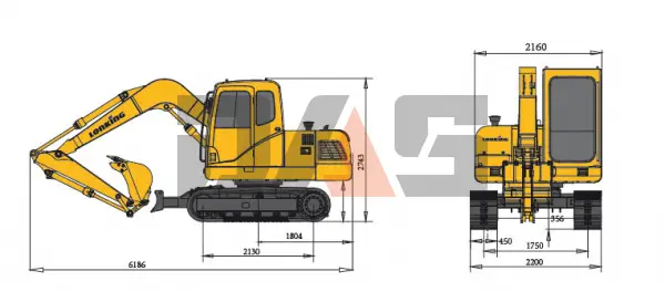 Экскаватор Lonking CDM6035 купить в Екатеринбурге