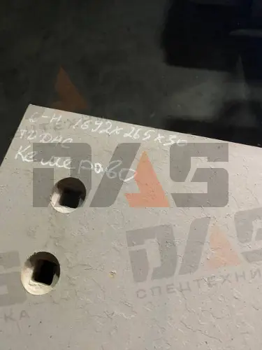 Нож ковша Lonking 876 (1692х265х30) центральный (СТ45)