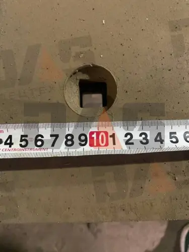 Нож ковша для LW300F (2480х320х20) с отверстиями (СТ45) (12 отверстий)