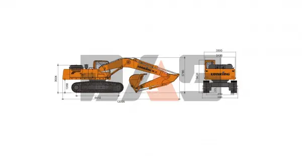Экскаватор Lonking CDM6550F купить в Екатеринбурге